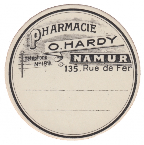 Vintage French Apothecary Label
