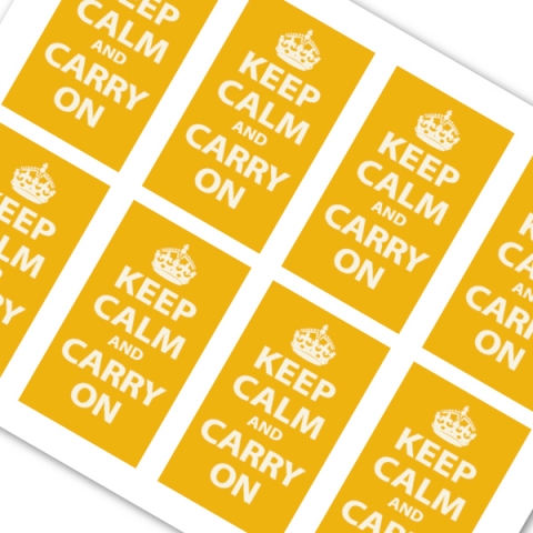 Keep Calm and Carry On