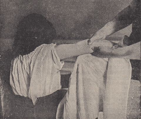 Vintage Massage Therapy Photo