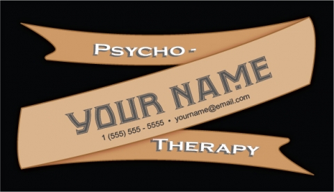 Psychotherapy Business Card