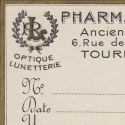 Apothecary Label Pharmacie Losfeld