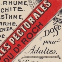 Old Apothecary Label Red Stripe